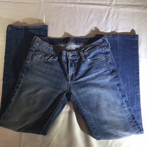 7 for All Mankind Women Blue Jeans Sz 26